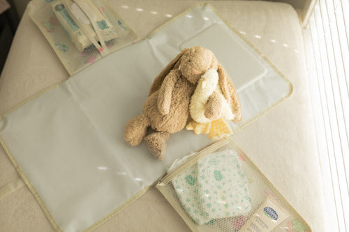 Baby Blue Dreamy Days Portable Diaper Change Mat