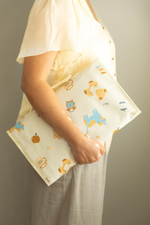 Baby Blue Dreamy Days Portable Diaper Change Mat