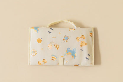 Warm Mustard Dreamy Days Portable Diaper Change Mat